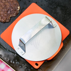 Smash Burger Press with Smash Guard