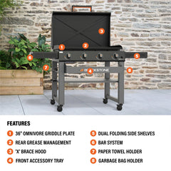 Culinary 36” Griddle with Hood